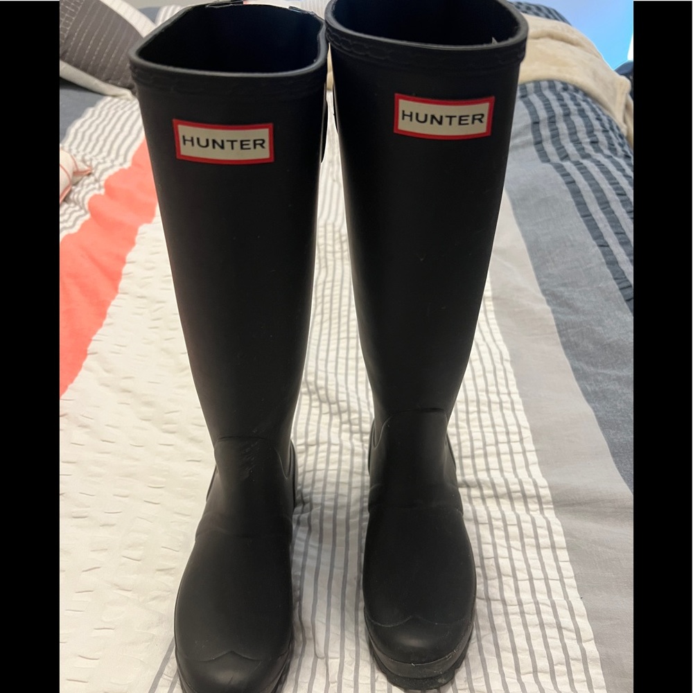 Womens Hunter boots size 5